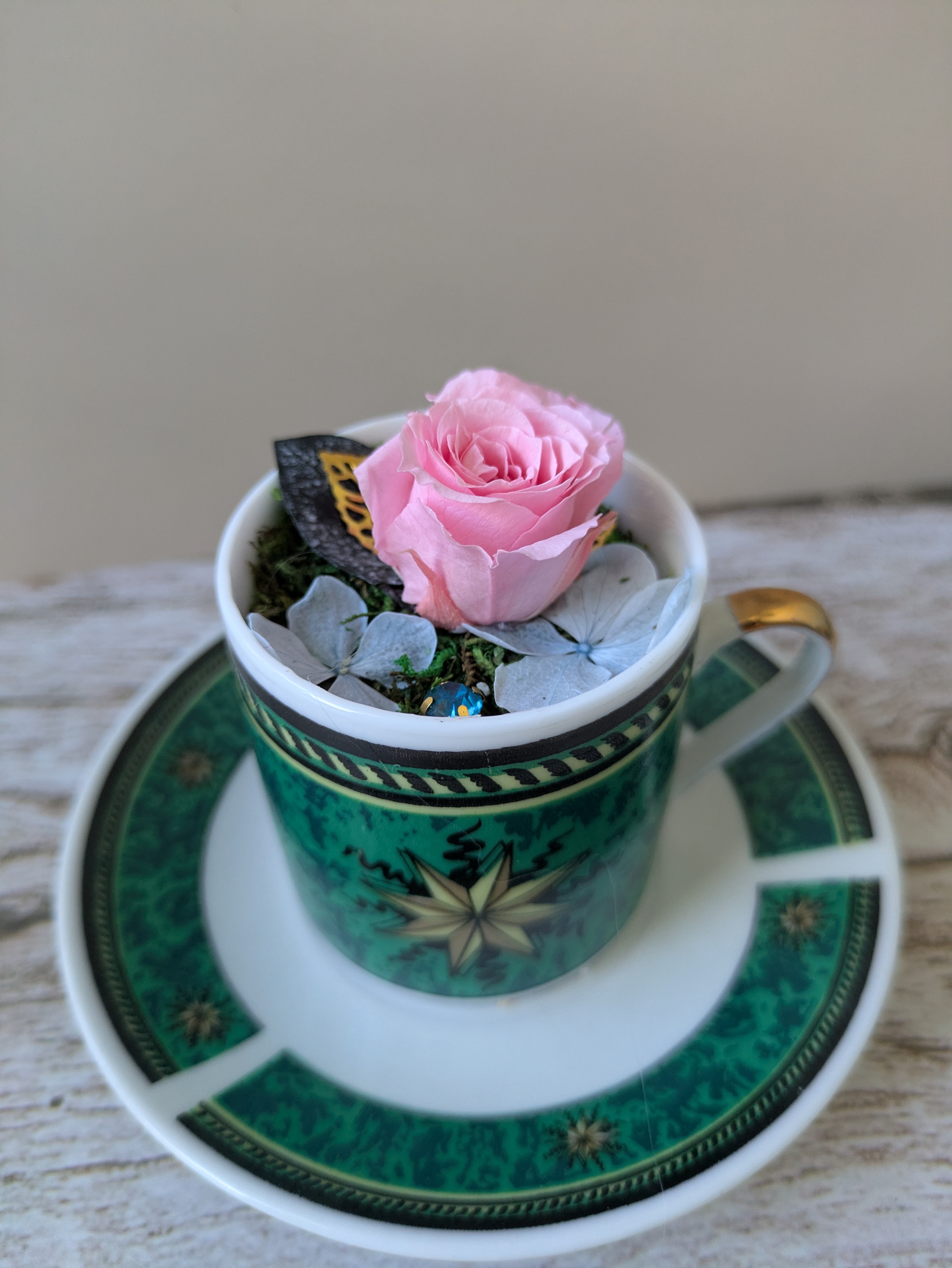 Café fleuri