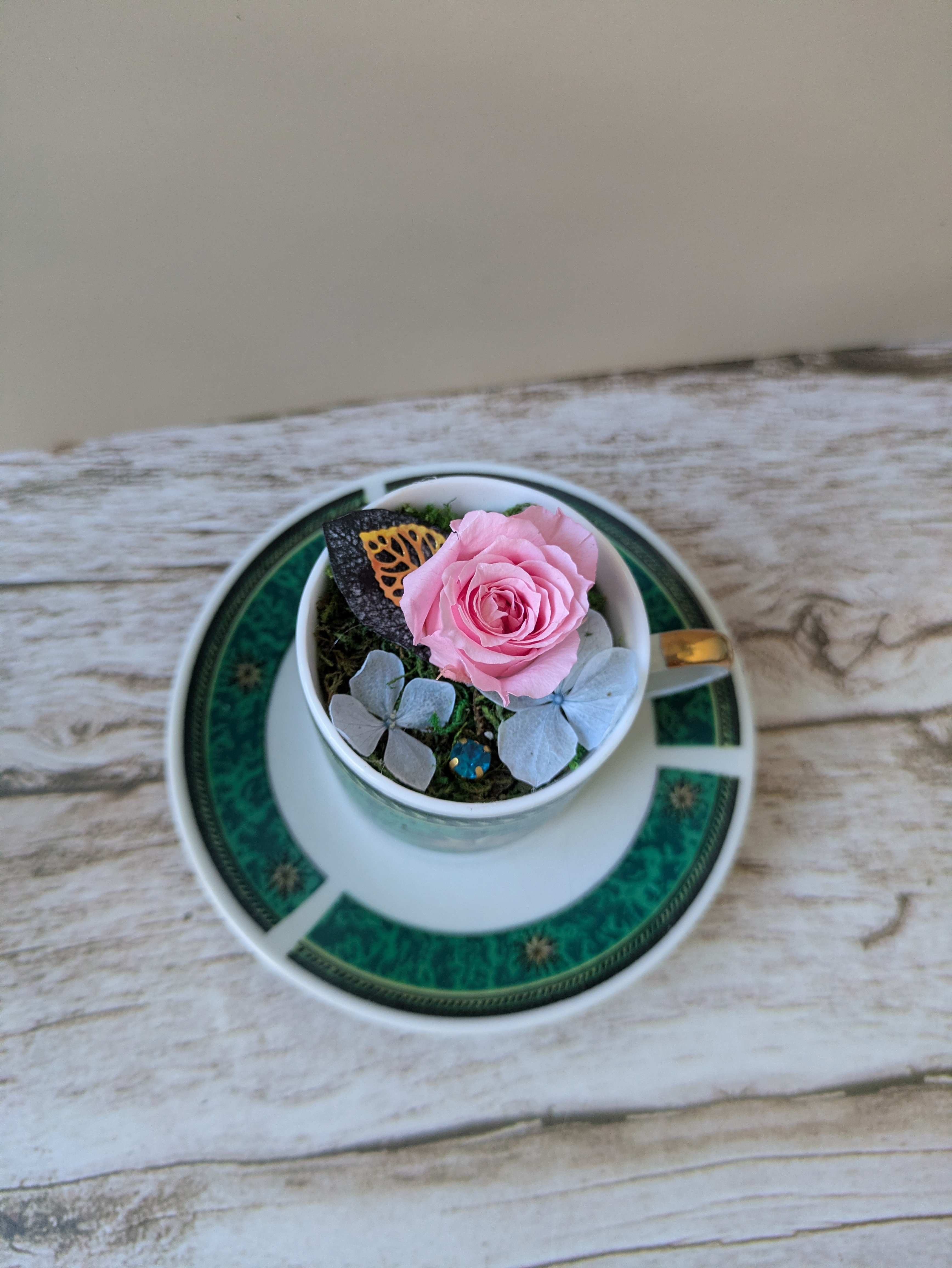 Café fleuri