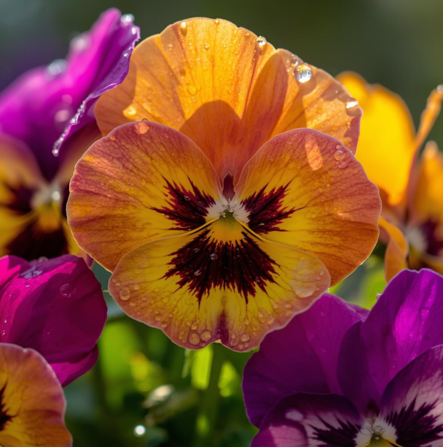 Composition florale pour deuil