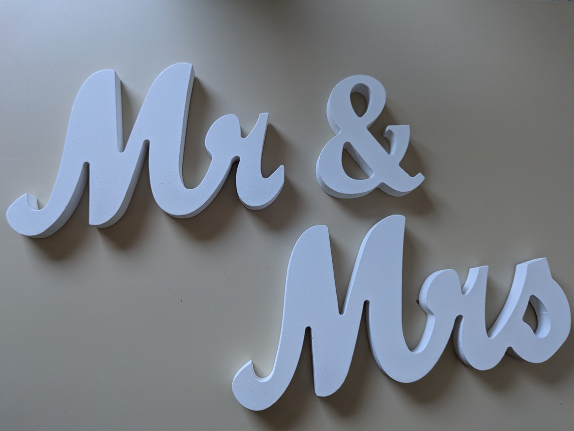 Deco Mr&Mrs