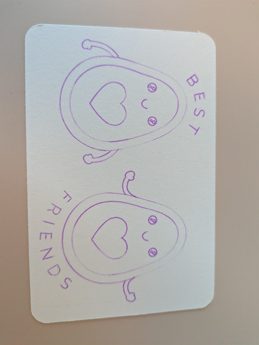 Carte Amis pour la vie