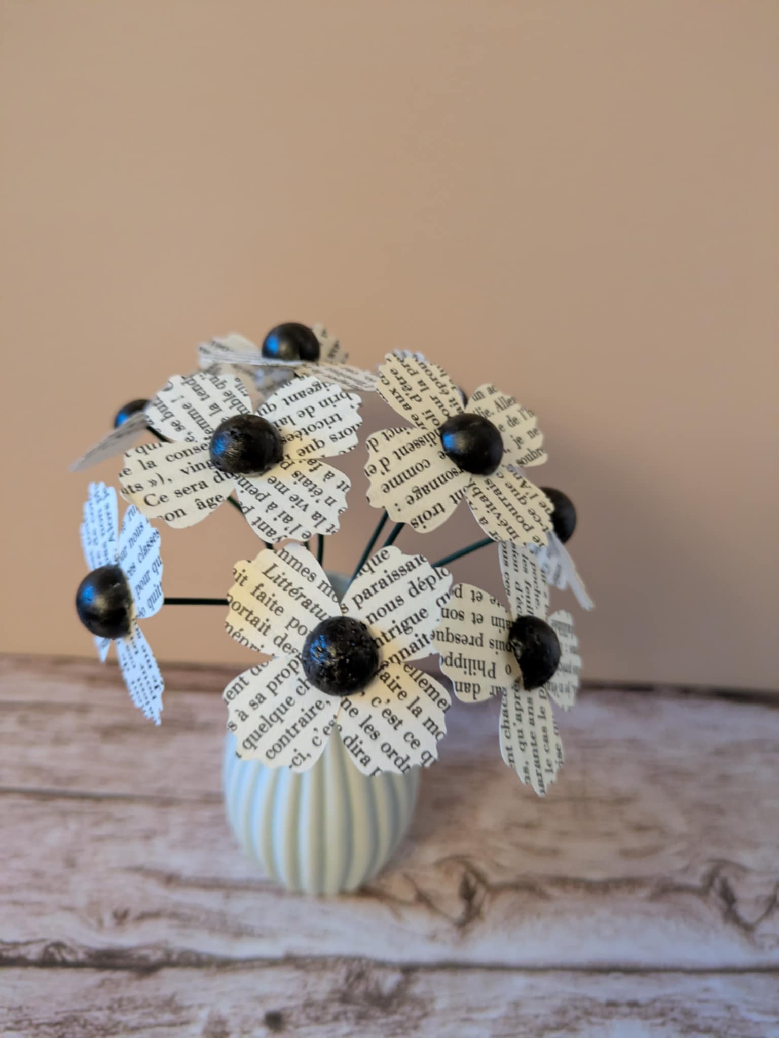 Fleurs des champs papier