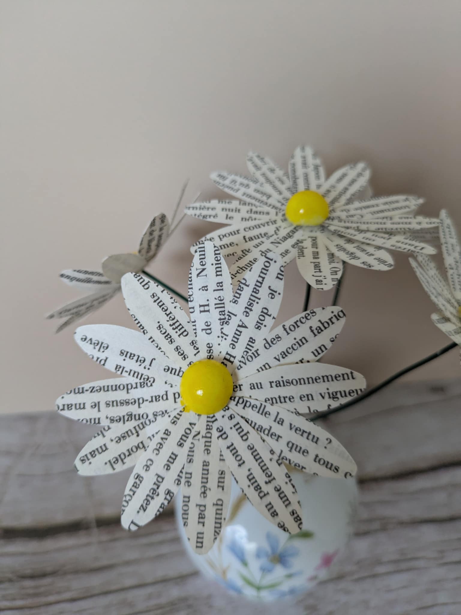 Marguerite vase fleuri