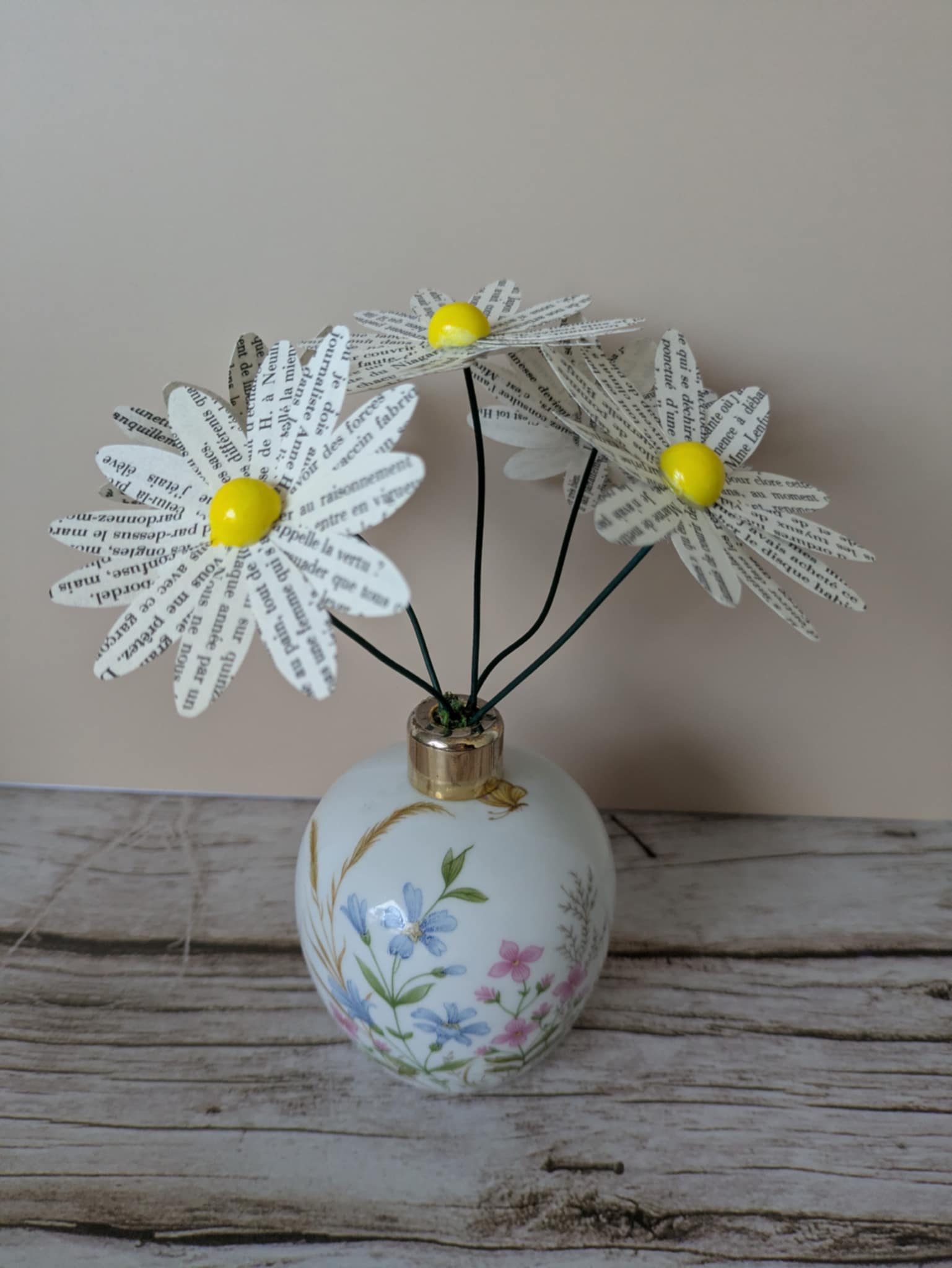 Marguerite vase fleuri